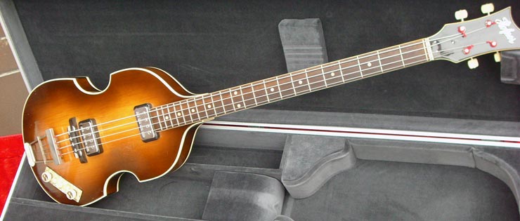 Bp4/2013 - BassMuseum Höfner 500/1 Violin Bass 1964. Bp4/2013 - BassMuseum Höfner 500/1 Violin Bass 1964.