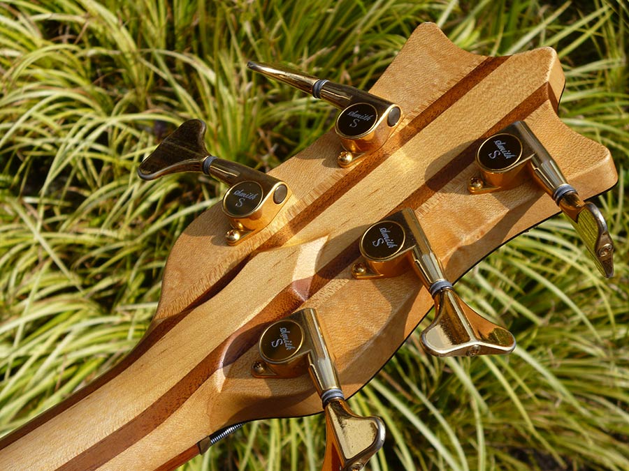 Ken Smith Chuck Rainey 5 String Striped Maple Top von 1996 Ken Smith Chuck Rainey 5 String Striped Maple Top von 1996