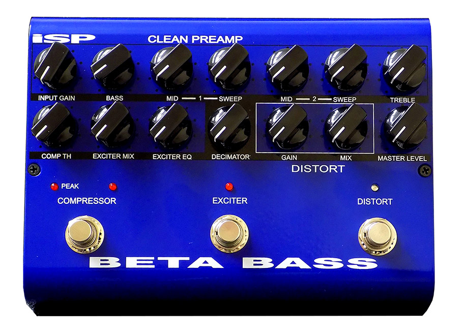 Bass Professor 2/2016, Test:ISP Beta Bass Pedal ISP