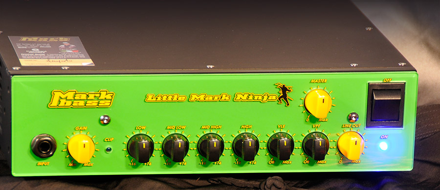 Bass Professor 2/2016, Test: Test: MARKBASS Little Mark Ninja