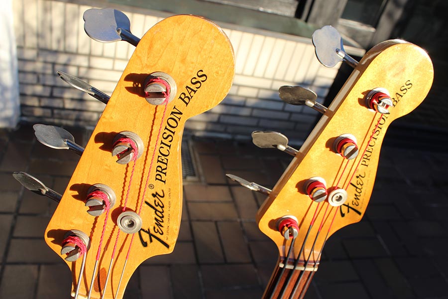 Bass Professor 5/2016, Ausgabe 87. BassMuseum: Fender Precision Bässe 1972 Olympic White Fretless und Bird´s Eye Maple Neck fretted Bass Professor 5/2016, Ausgabe 87. BassMuseum: Fender Precision Bässe 1972 Olympic White Fretless und Bird´s Eye Maple Neck fretted