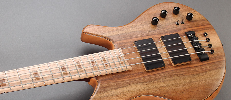 Bass Professor 2/2017 Test: FRANZ BASSGUITARS Wega Walnut 4