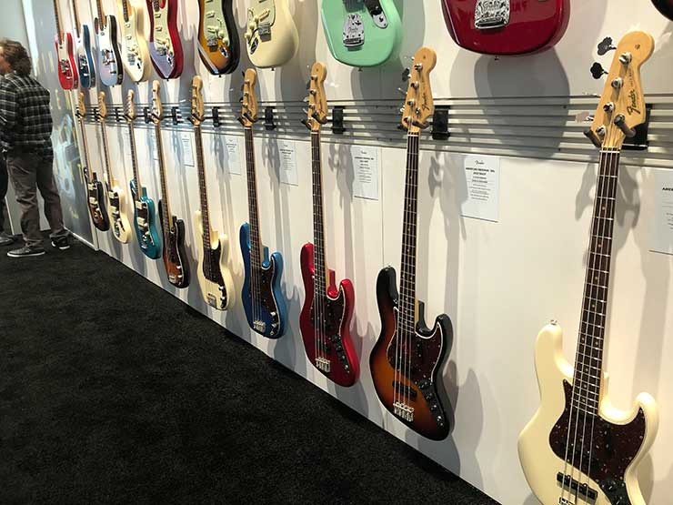 NAMM 2018, FENDER NAMM 2018, AGUILAR, ASHDOWN, FENDER RUMBLE, FENDER, IBANEZ, KEN SMITH, STONEFIELD, MARCO BASS, MARLEAUX, NIK HUBER, SPECTOR, MARKBASS, MUSIC MAN, TECH 21, WARWICK