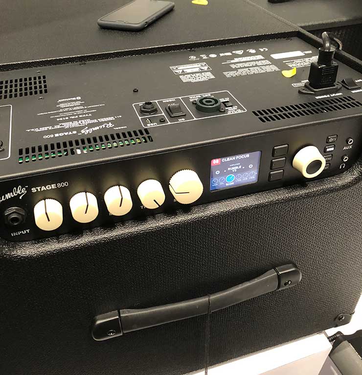 FENDER RUMBLE NAMM 2018, AGUILAR, ASHDOWN, FENDER RUMBLE, FENDER, IBANEZ, KEN SMITH, STONEFIELD, MARCO BASS, MARLEAUX, NIK HUBER, SPECTOR, MARKBASS, MUSIC MAN, TECH 21, WARWICK