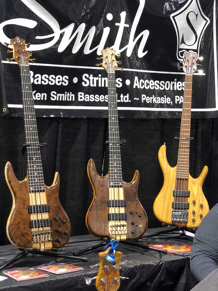 KEN SMITH NAMM 2018, AGUILAR, ASHDOWN, FENDER RUMBLE, FENDER, IBANEZ, KEN SMITH, STONEFIELD, MARCO BASS, MARLEAUX, NIK HUBER, SPECTOR, MARKBASS, MUSIC MAN, TECH 21, WARWICK