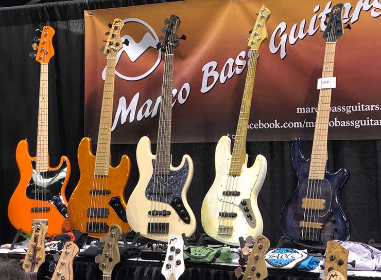 MARCO BASS NAMM 2018, AGUILAR, ASHDOWN, FENDER RUMBLE, FENDER, IBANEZ, KEN SMITH, STONEFIELD, MARCO BASS, MARLEAUX, NIK HUBER, SPECTOR, MARKBASS, MUSIC MAN, TECH 21, WARWICK