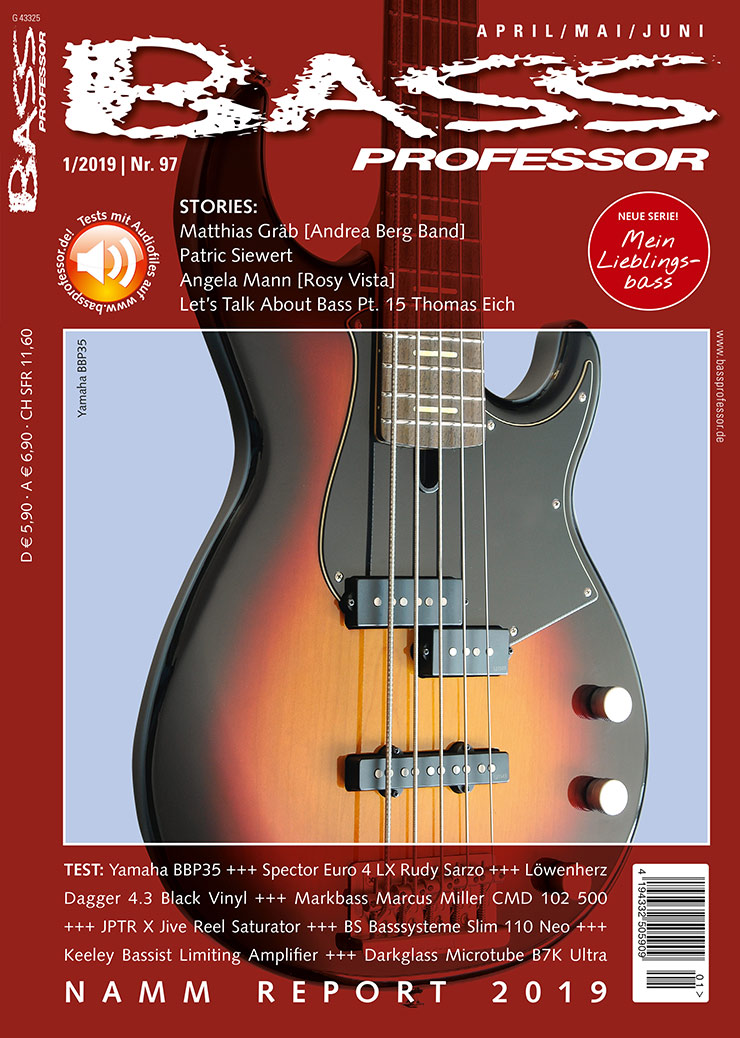 Bass Professor 1/2019, Ausgabe 97 Bass Professor 1/2019, Ausgabe 97
