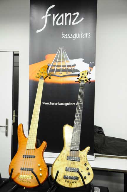 Feel the Bass 2013 Mannheim Popakademie - Bass Professor - Franz Bassguitars